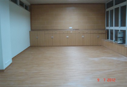 學校心理咨詢室地板工程案例-江門職業技術學院