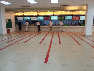 廣汽豐田食堂地板原樣